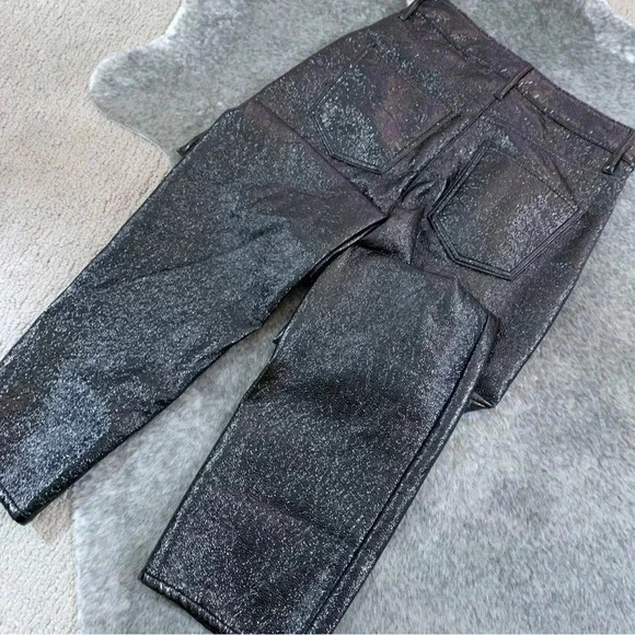 Express Super High Waisted Modern Straight Pants - Picture 6 of 13